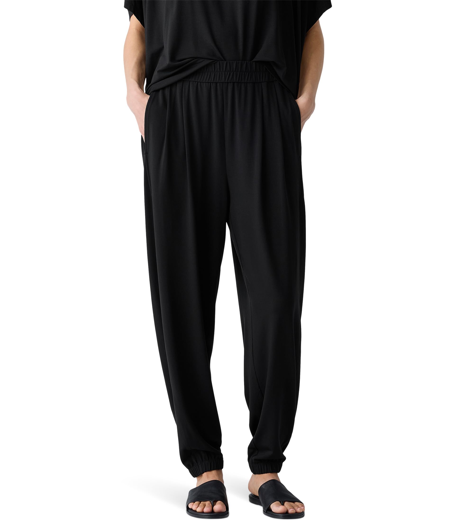 Женские Брюки Eileen Fisher Pleated Lantern Jogger Eileen Fisher