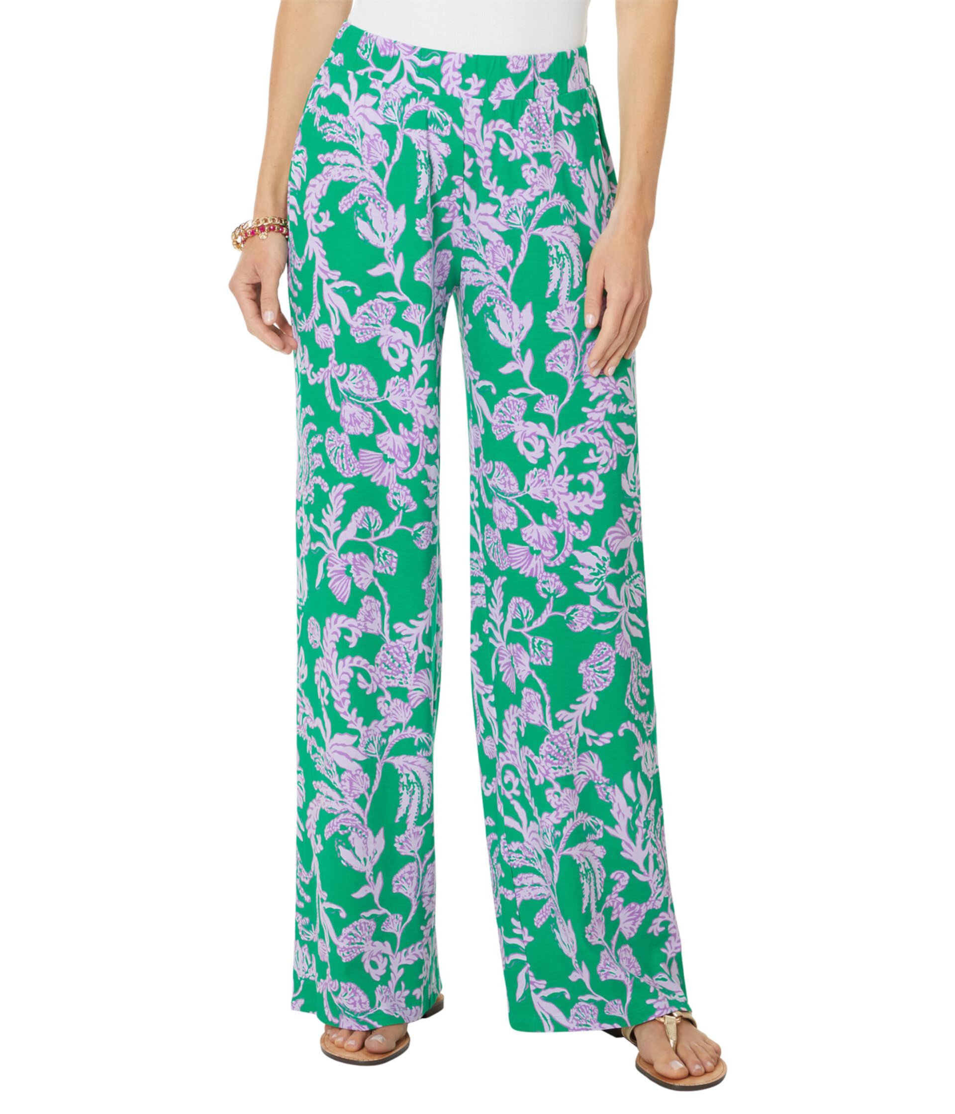 Женские Брюки Lilly Pulitzer Allena Knit Palazzo Lilly Pulitzer