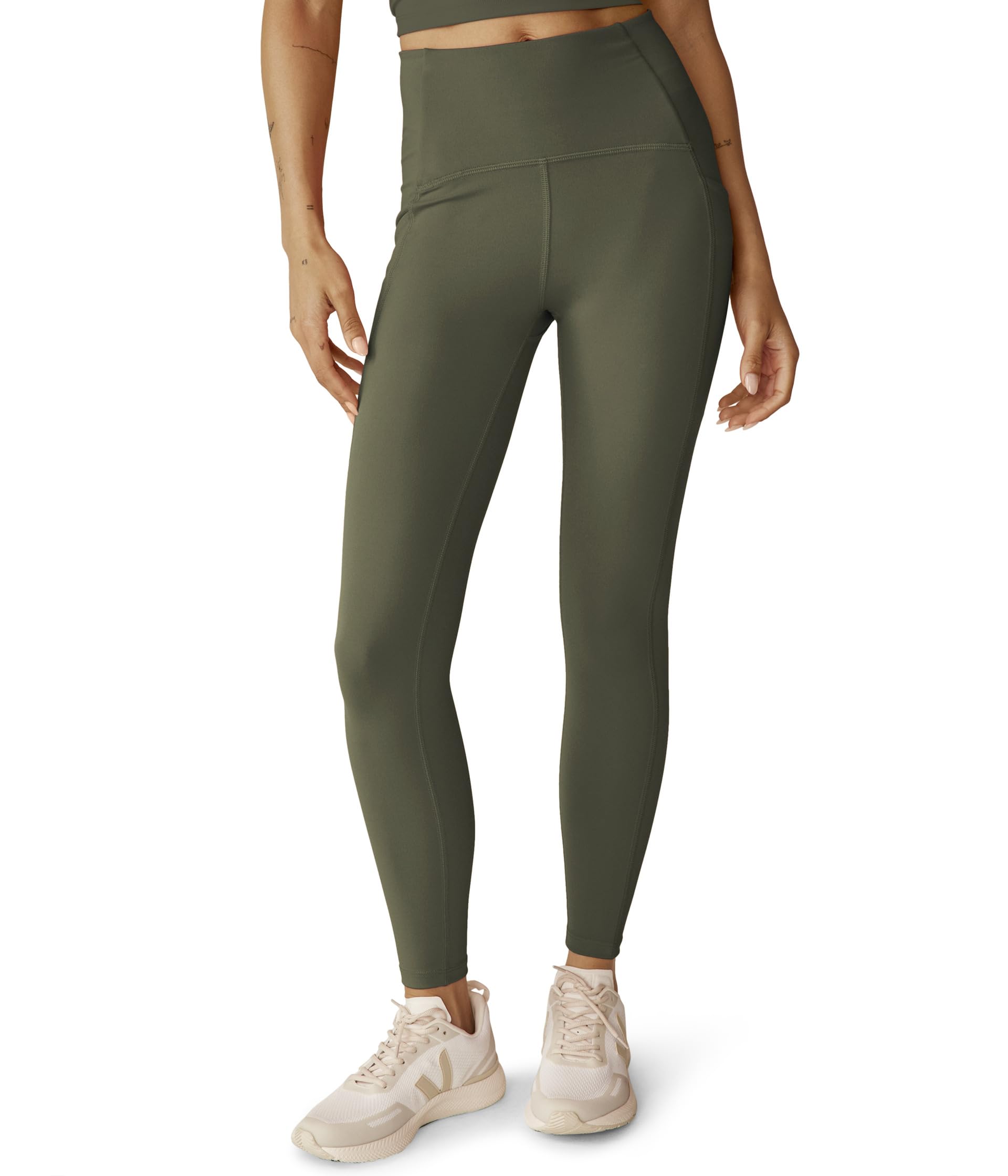 Женские Брюки Beyond Yoga Powerbeyond Strive Pocket Midi Leggings Beyond Yoga