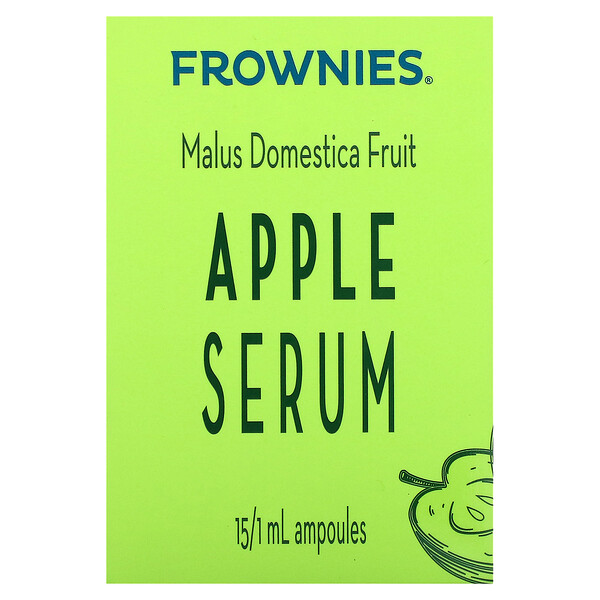 Apple Serum, 15 Ampoules, 1 ml Each Frownies