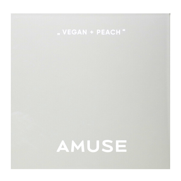 Eye Vegan Sheer Palette, 03 Sheer Peach, 0.3 oz (9.6 g) Amuse
