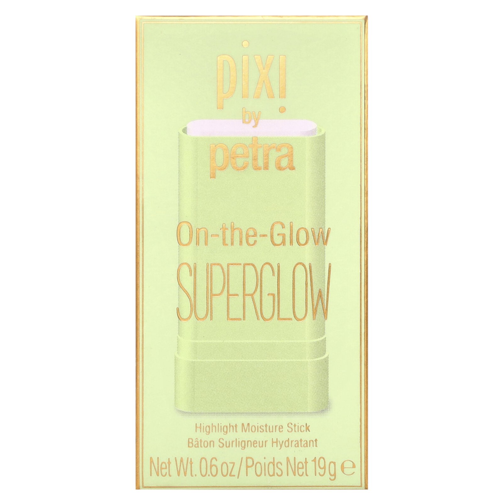 On-The-Glow Superglow, Highlight Moisture Stick, PetalDew, 0.6 oz (19 g) Pixi