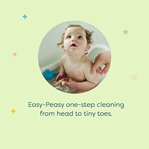 Babyganics Baby Shampoo + Body Wash Pump Bottle, Fragrance Free, 16oz, 3 Pack Babyganics