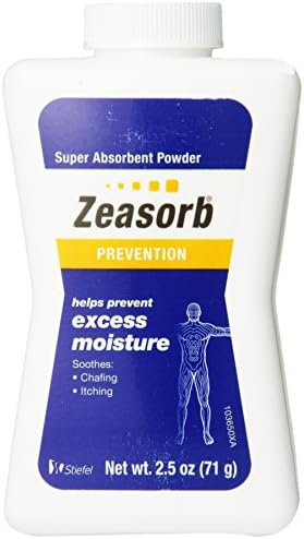 Zeasorb Prevention Super Absorbent Powder, Foot Care, 2.5-Ounce Bottle Zeasorb