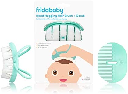 Набор детской гигиены Frida Baby Frida Baby Infant Head-Hugging Baby Hairbrush and Comb Set Frida Baby