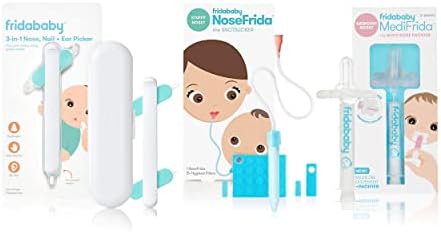 FridaBaby The NoseFrida Filter Bundle with 3in1 Picker Frida Baby