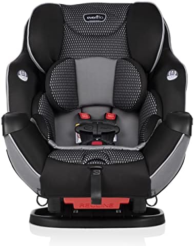 Evenflo Symphony All-in-One Convertible Car Seat with FreeFlow (Olympus Black) Evenflo