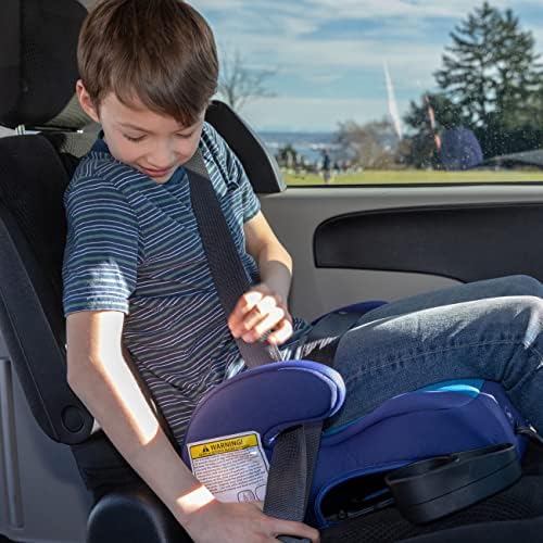 Diono Solana 2 XL, Dual Latch Connectors, Lightweight Backless Belt-Positioning Booster Car Seat, 8 Years 1 Booster Seat, Black Diono