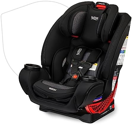 Детский бустер Britax One4Life Convertible Car Seat, 10 лет использования от 2 до 54 кг, превращается из кресла для младенцев в бустер Britax