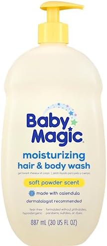 Baby Magic Moisturizing Hair & Body Wash, 30 Fl Oz Baby Magic