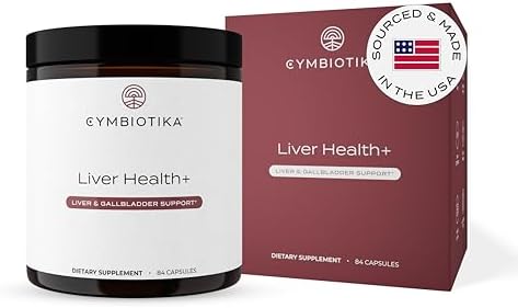 CYMBIOTIKA Liver Supplement with Vitamins & Herbs for Liver Support, Health, Cleanse and Repair, Helps Metabolism and Digestion, Gluten Free, Vegan, Plant Based, and Non GMO, 84 Capsules (Капсулы), 28 Servings (Порции) Cymbiotika