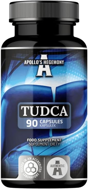 Apollo's Hegemony Tudca 100mg - 90 Vegan Capsules (Веганские капсулы) - A Bile Salt Dietary Supplement to Support Digestion and Liver Function - 3 Months Supply APOLLO'S HEGEMONY