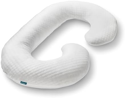 Dr. Talbot's Mom's Pregnancy Pillow - Stay Cool C-Shaped Pillow for Pregnant Women Dr. Talbot's