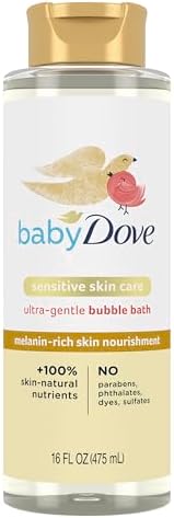 Детская пена для ванн Baby Dove Питательная пена для кожи, обогащенная меланином, 16 унций Baby Dove