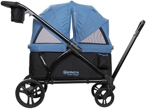 Baby Trend Navigator 2-in-1 Stroller Wagon, Dash Blue Baby Trend