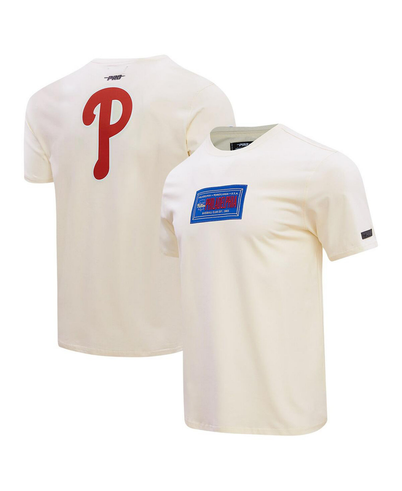 Футболка Philadelphia Phillies с логотипом клуба, 100% хлопок, с коротким рукавом Pro Standard