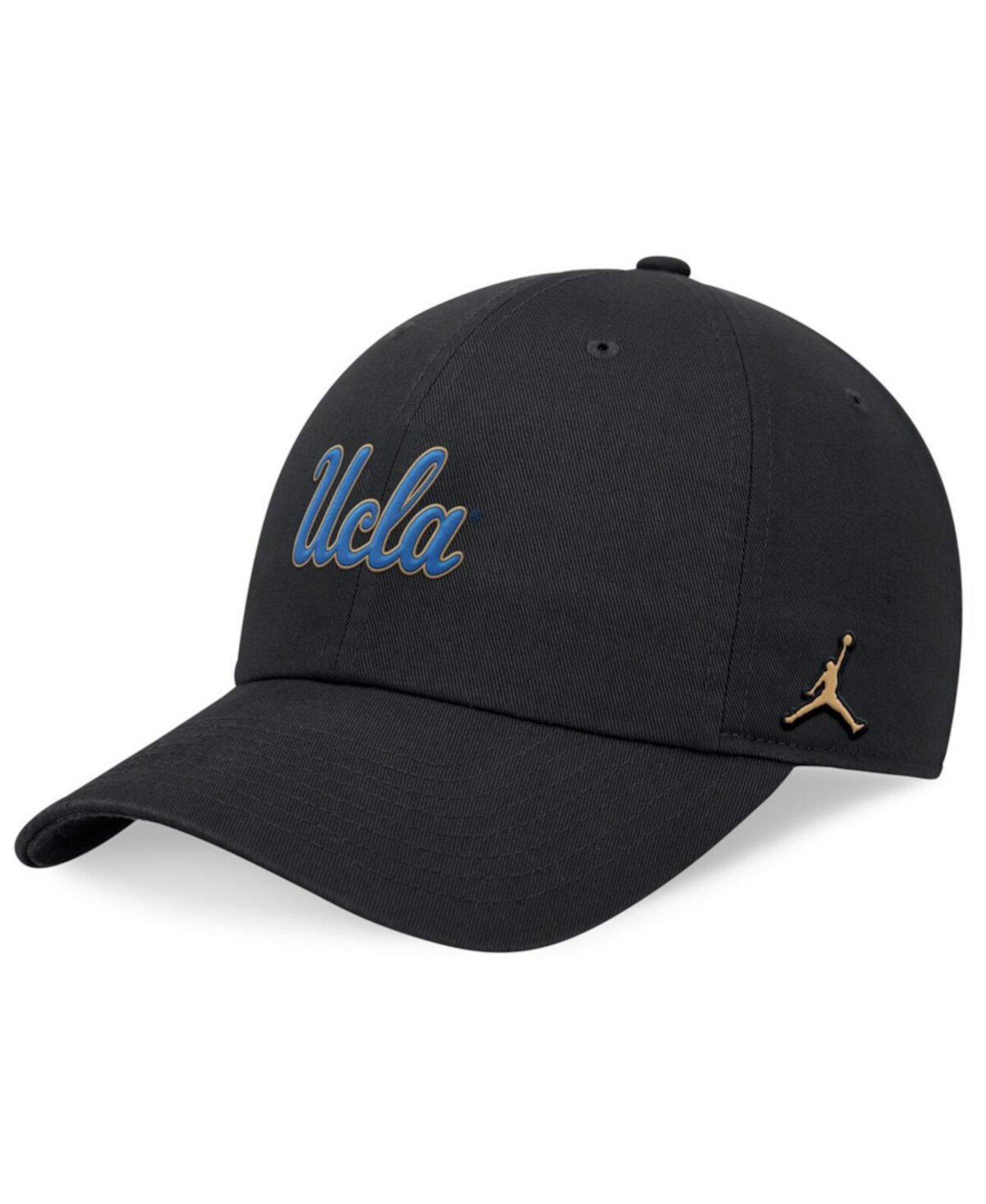 Бейсболка Jordan Men's Black UCLA Bruins 2024 On-Field Club Adjustable Hat Jordan