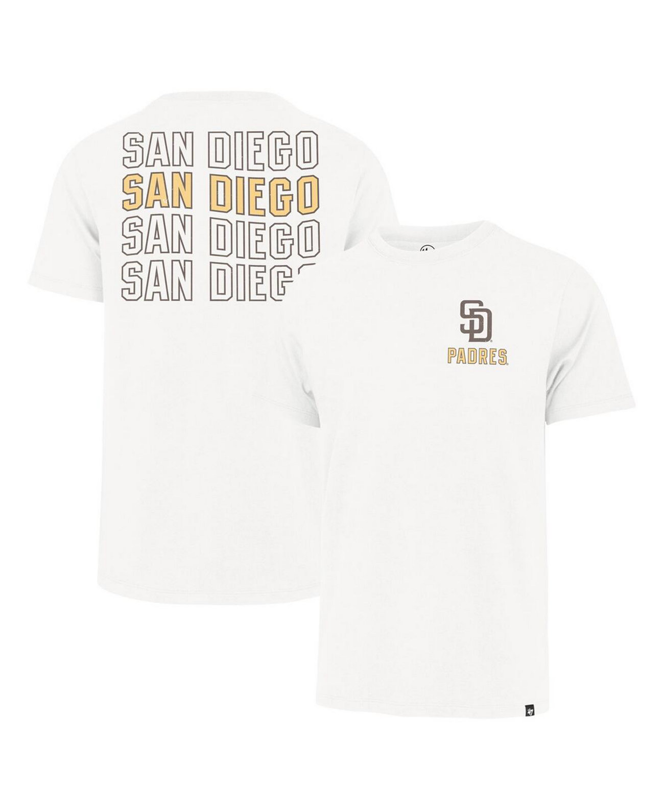 Мужская Джерси '47 Brand San Diego Padres Hang Back Franklin '47 Brand