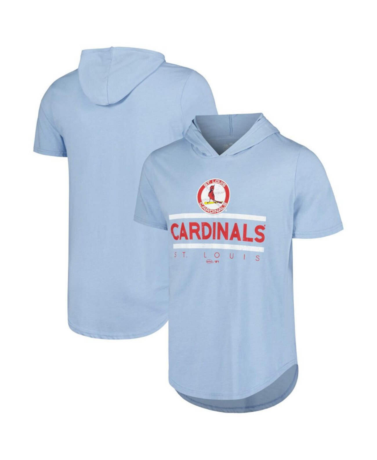 Мужская Джерси Majestic Hoodie T-Shirt St. Louis Cardinals Majestic