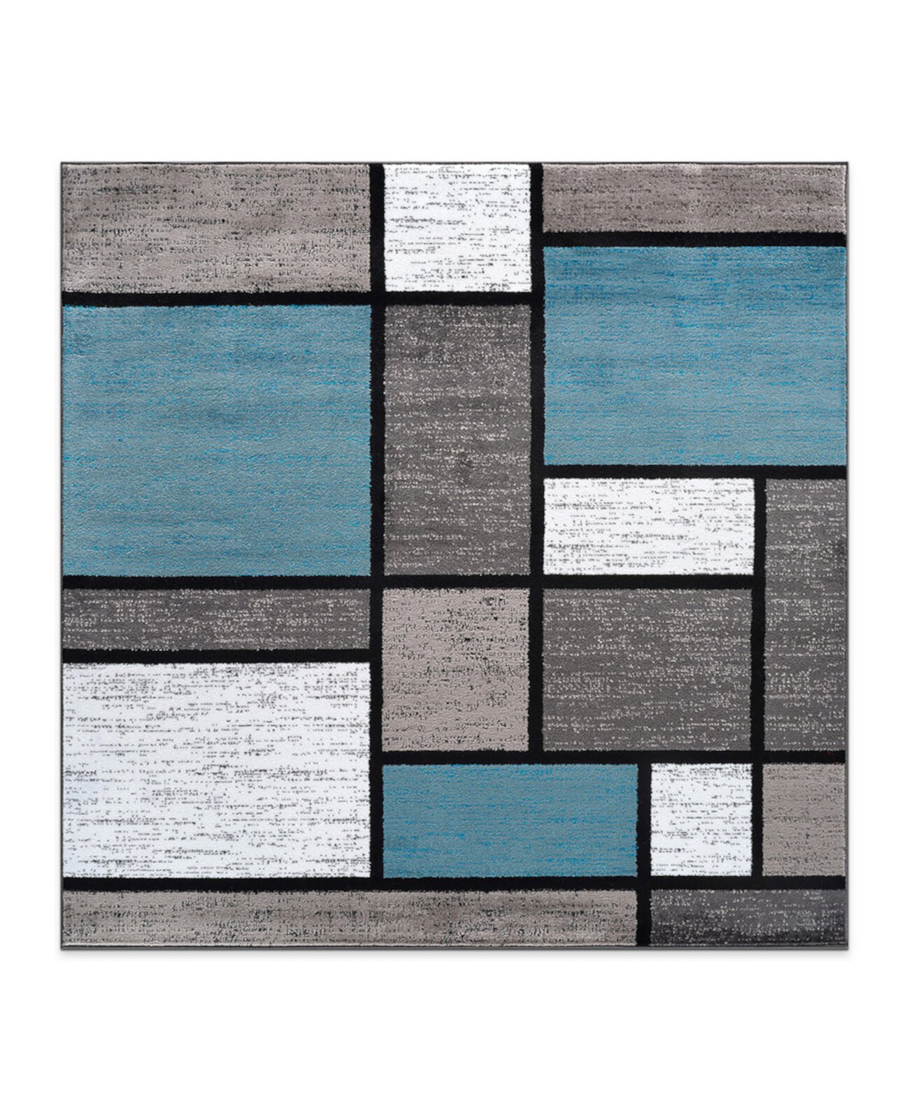 Montane 106 6'6"x6'6" Square Area Rug Main Street