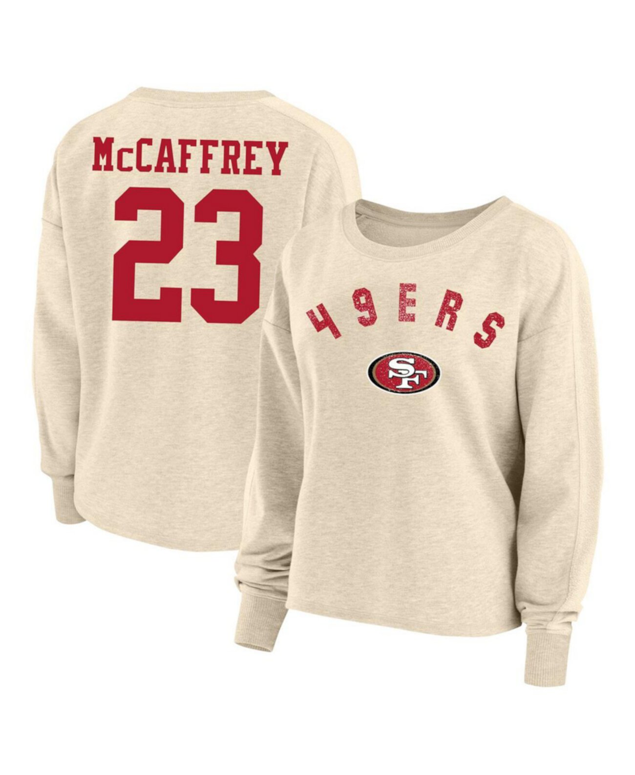 Женская Толстовка Fanatics Christian McCaffrey San Francisco 49ers Fanatics