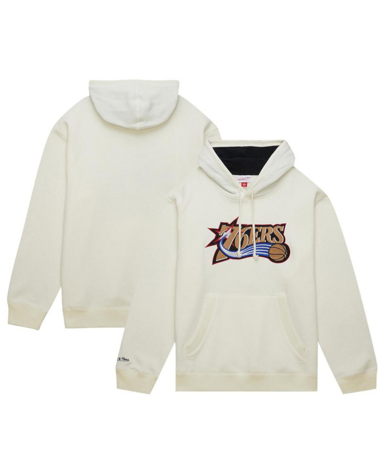 Мужское Худи Mitchell & Ness Philadelphia 76ers Hardwood Classics Vintage Mitchell & Ness