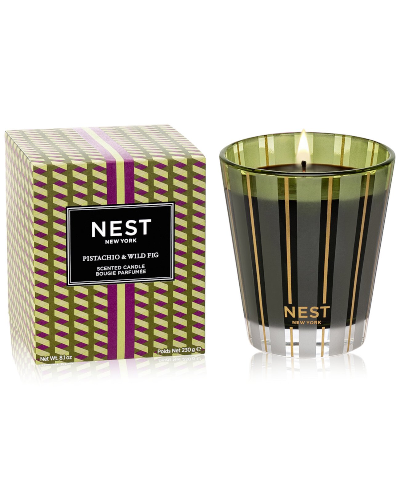 Pistachio & Wild Fig Classic Candle, 8.1 oz. Nest