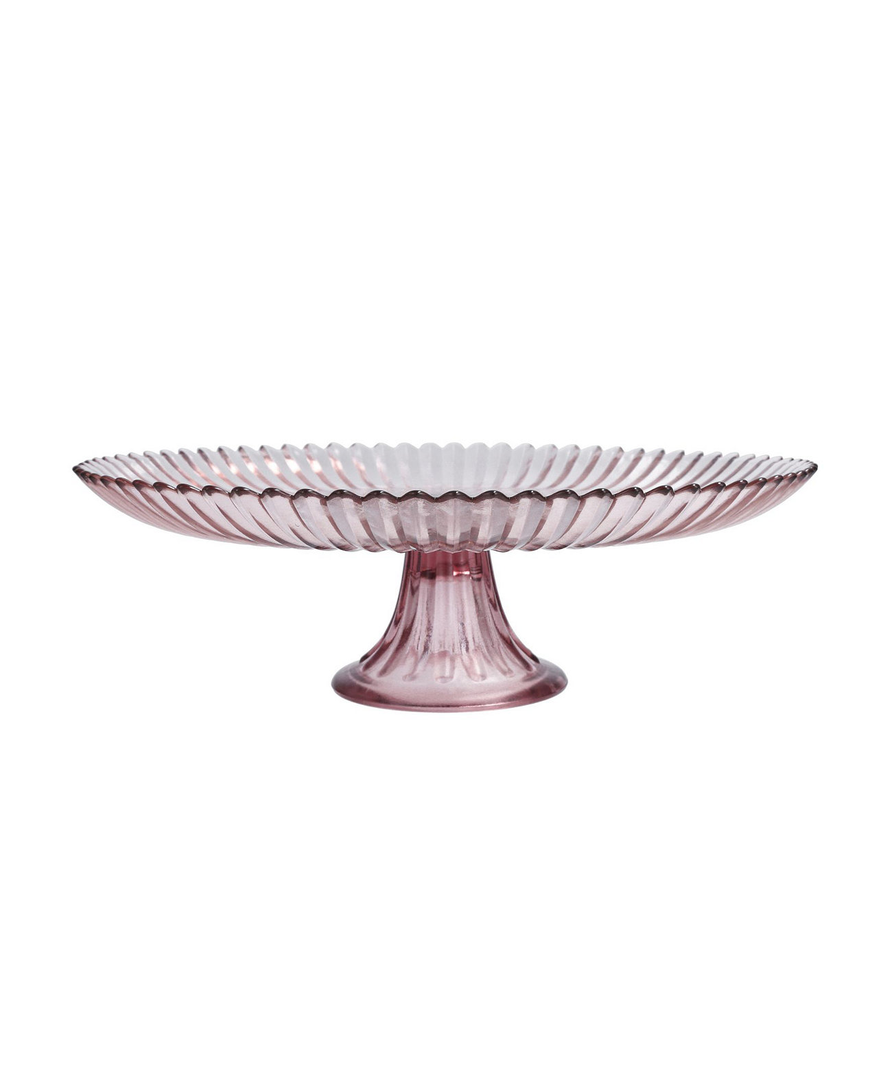 Archie Pink Large Cake Stand 13x4.1" Fortessa