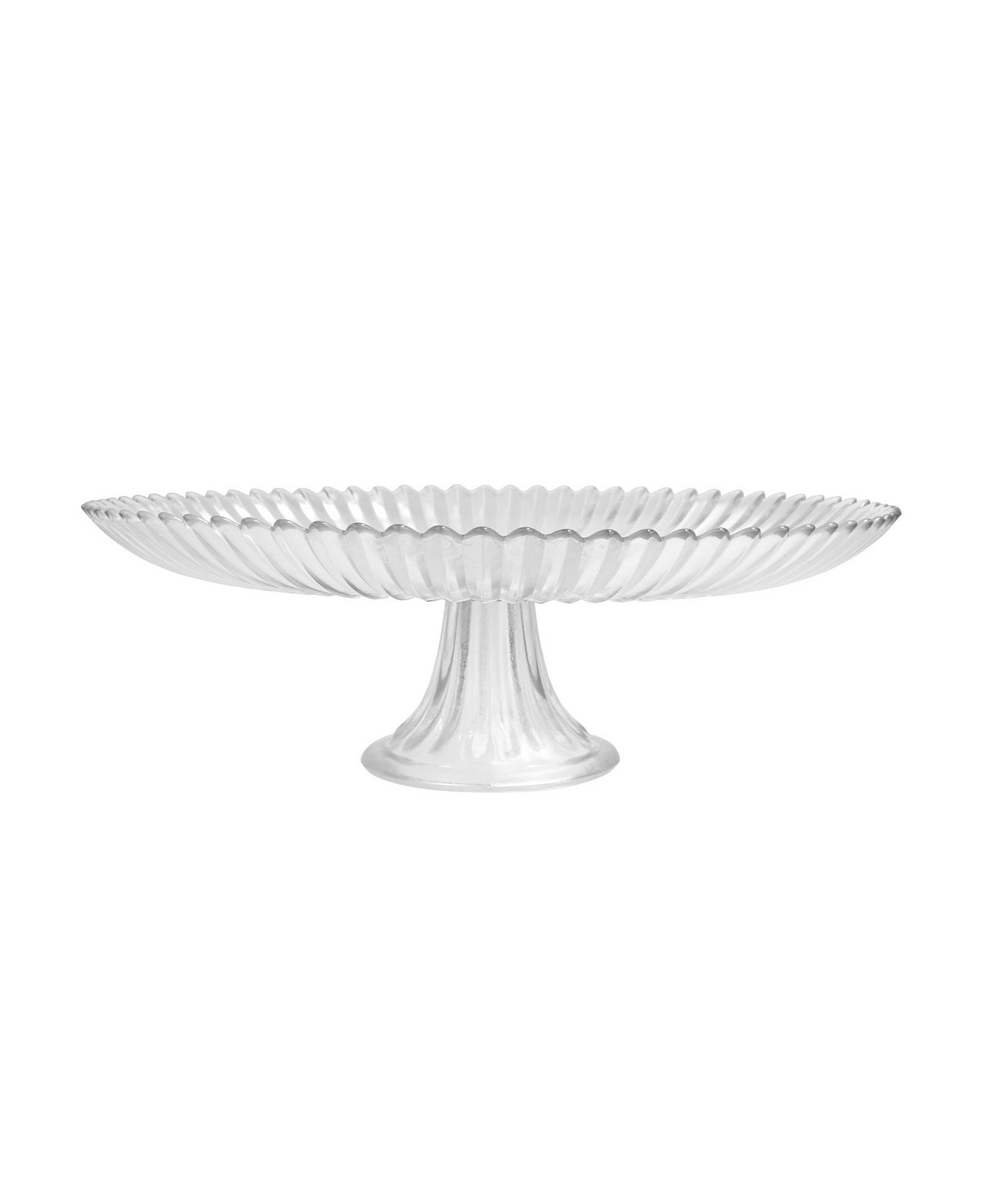 Archie Clear Large Cake Stand 13x4.1" Fortessa