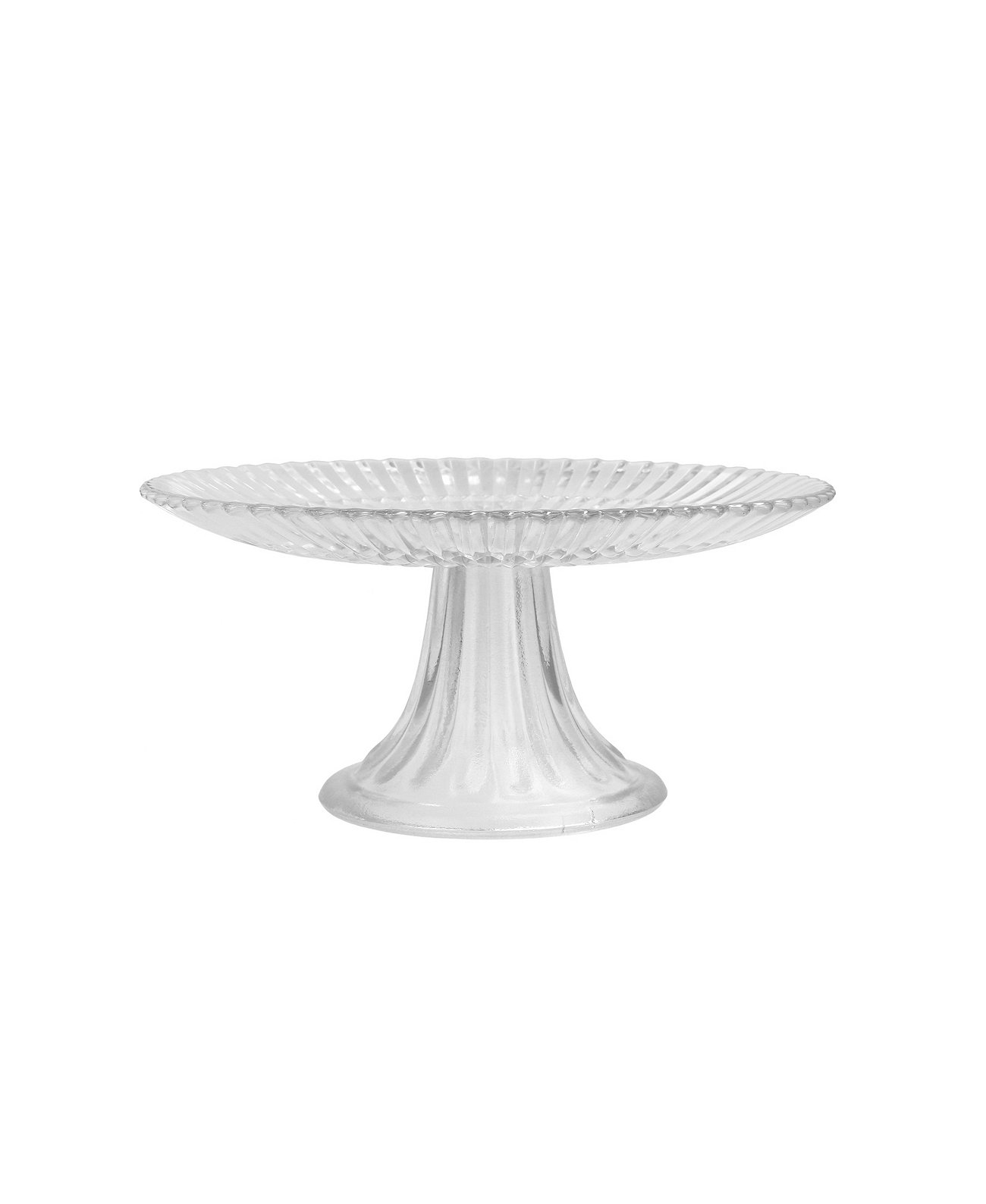 Archie Clear Mini Cake and Cupcake Stand 8.25x4" Fortessa