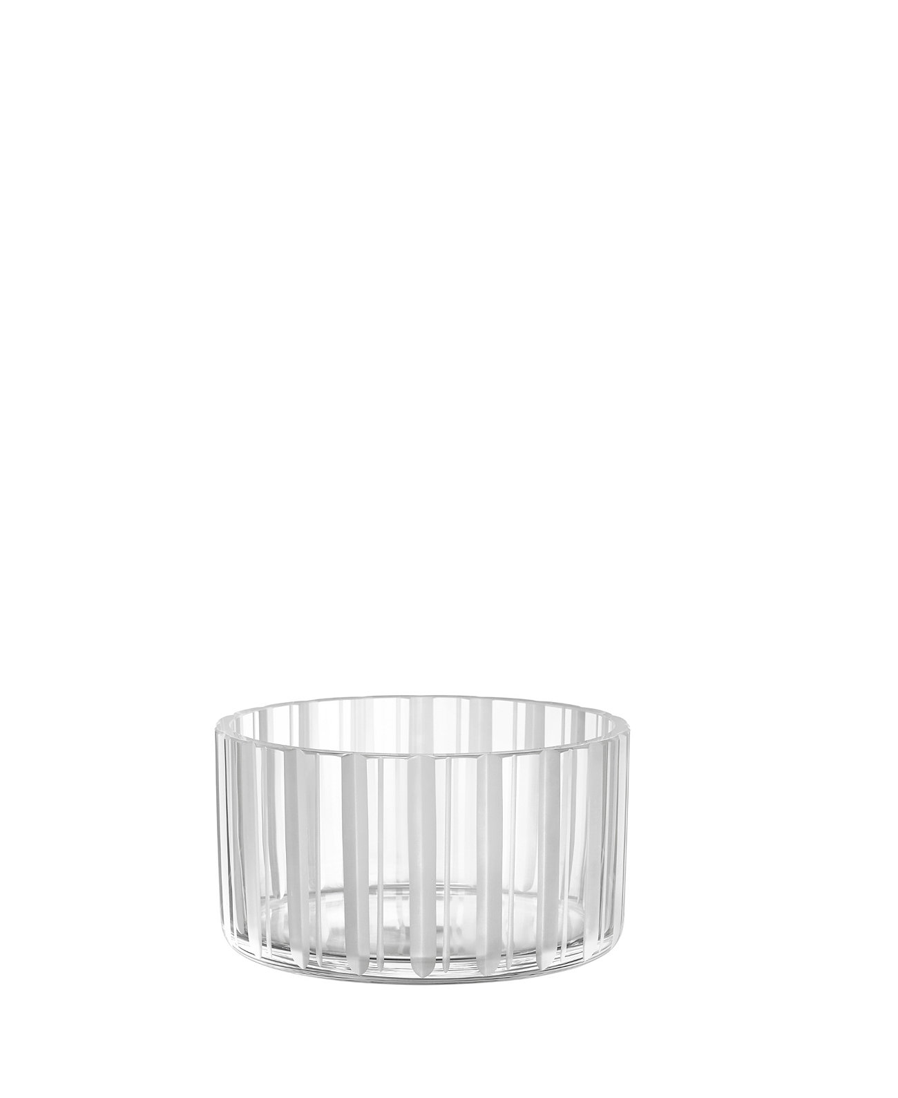 3.35'' Stripes Crystal Decor Bowl Small Orrefors