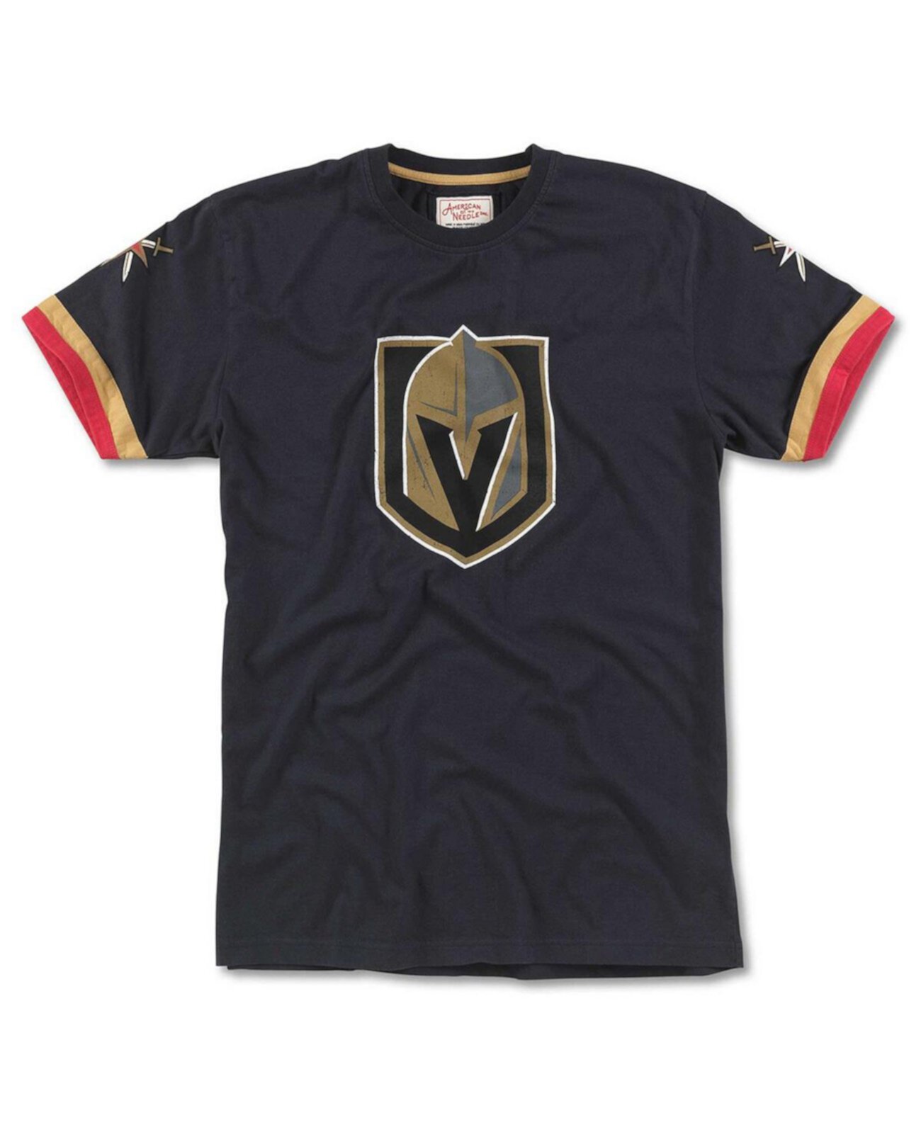 Мужская Джерси American Needle Vegas Golden Knights Remote Control T-Shirt American Needle