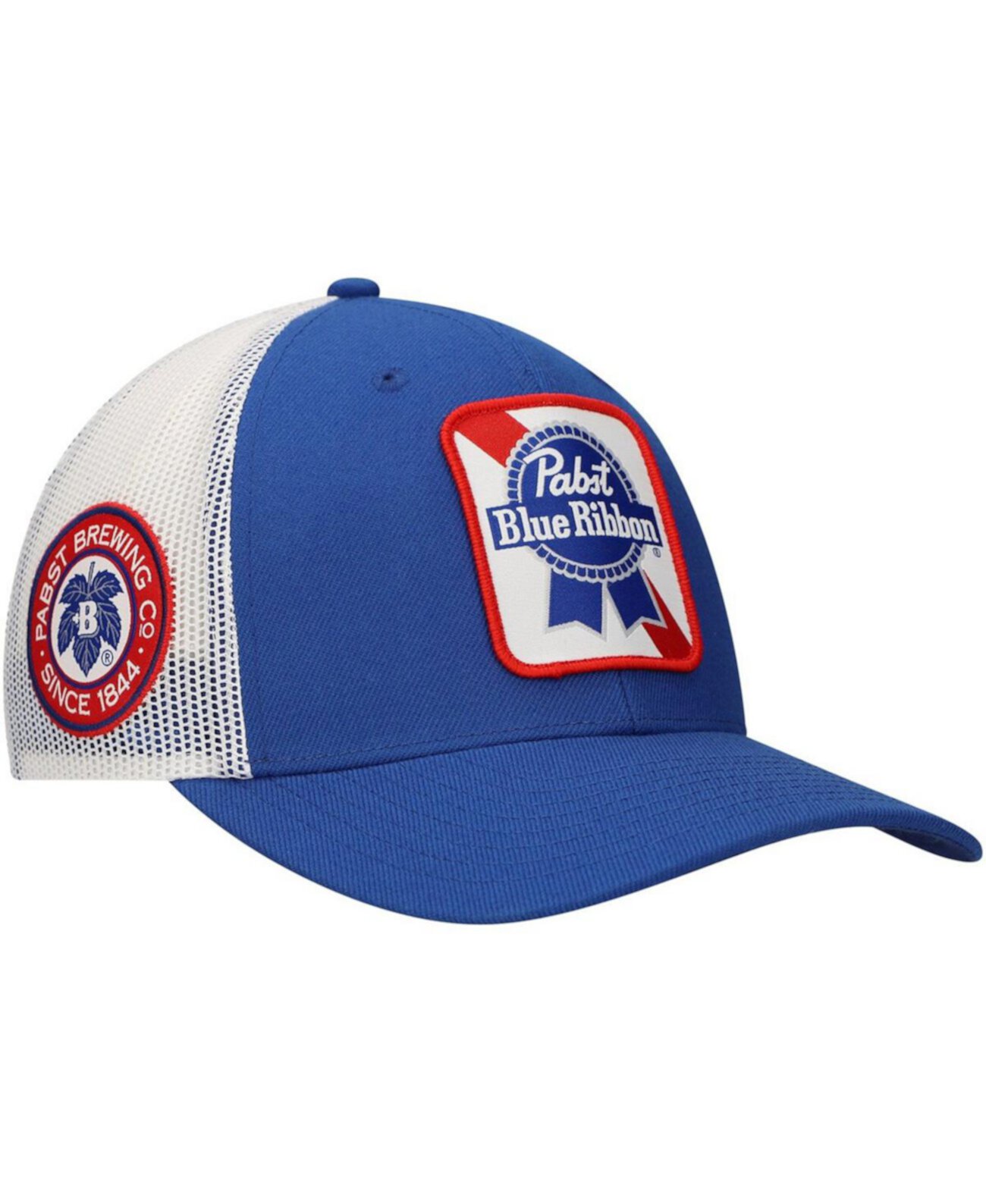 Бейсболка Lids Мужская синяя/белая Pabst Blue Ribbon Ribbon Trucker Lids