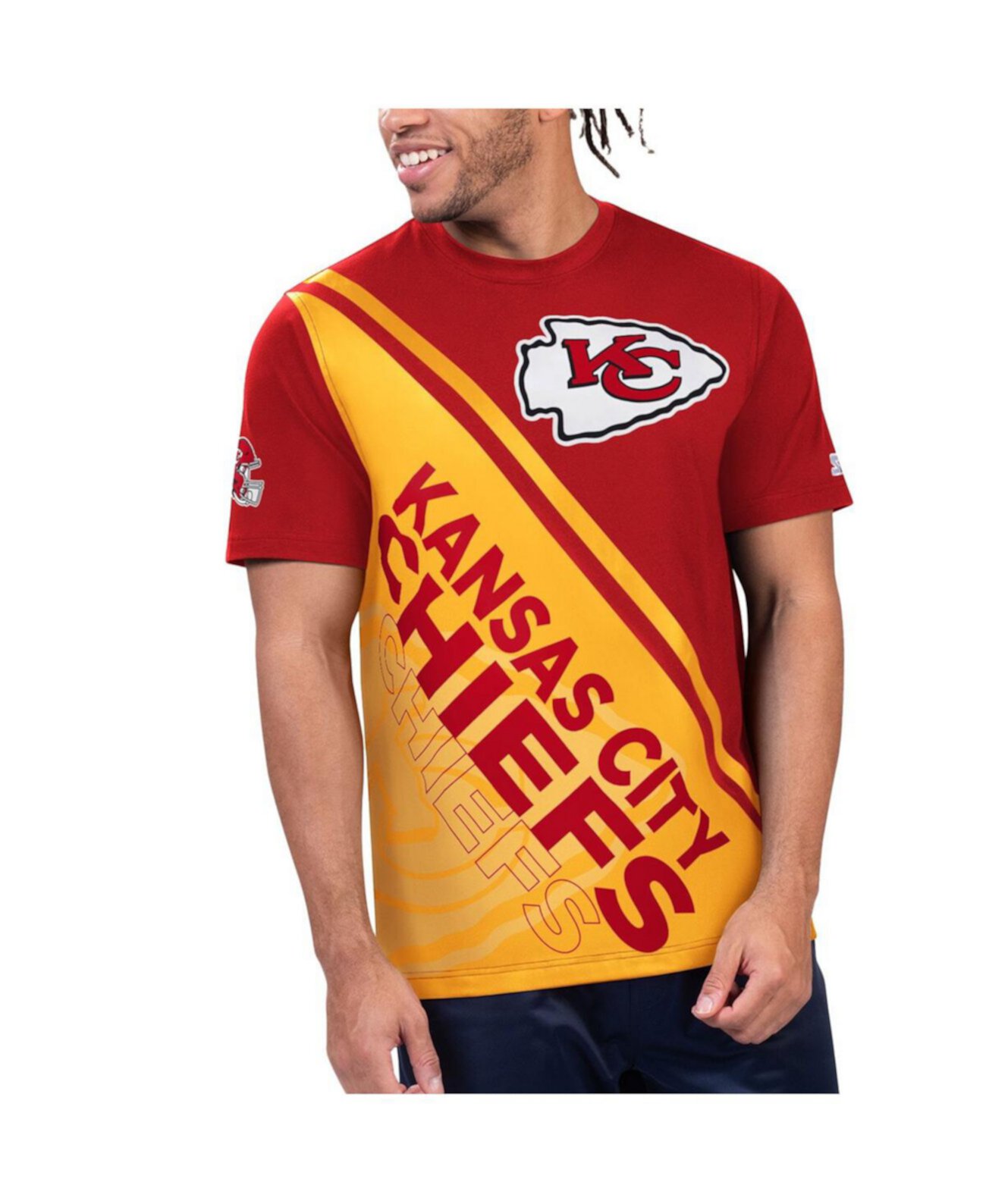 Мужское Джерси Starter Kansas City Chiefs Finish Line Extreme Starter