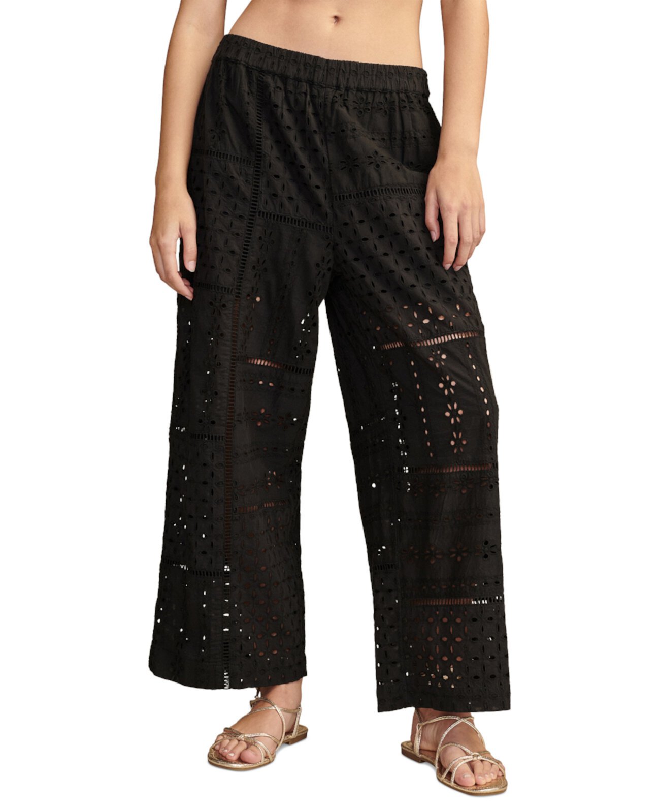 Женские Повседневные брюки Lucky Brand Schiffli Eyelet Matchback Lucky Brand