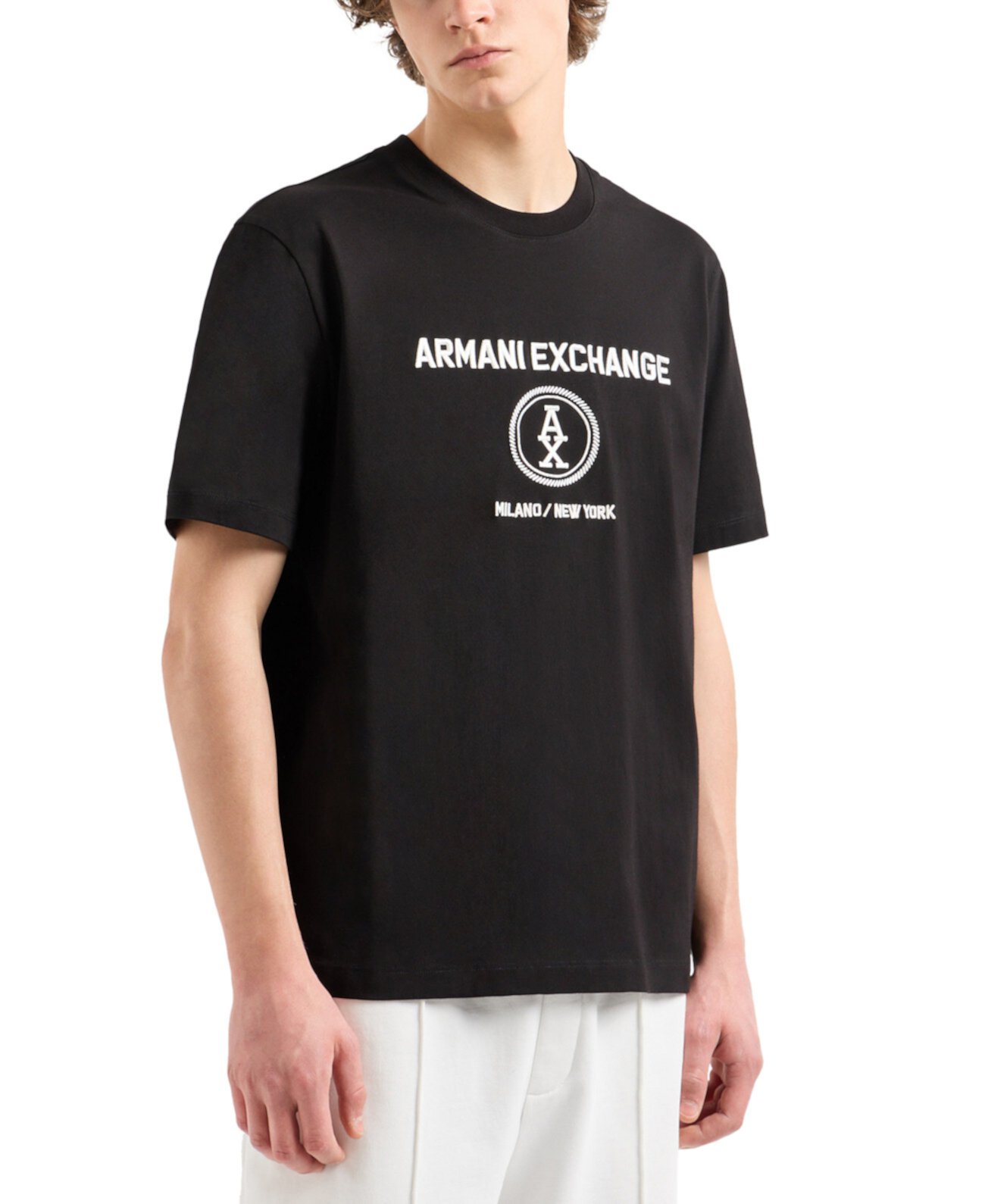 Мужская Футболка Armani Логотип Armani