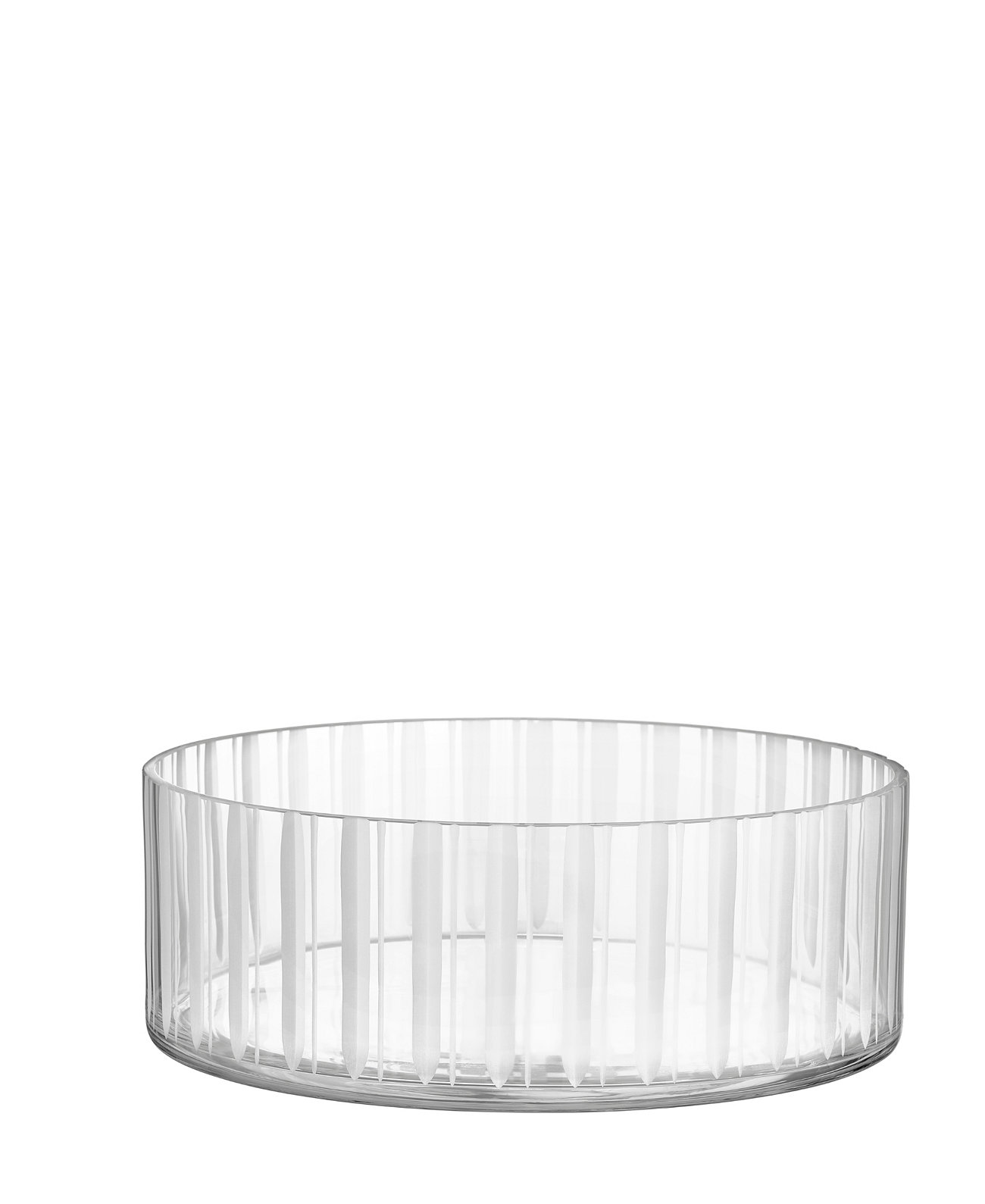 4'' Stripes Crystal Decor Bowl Orrefors