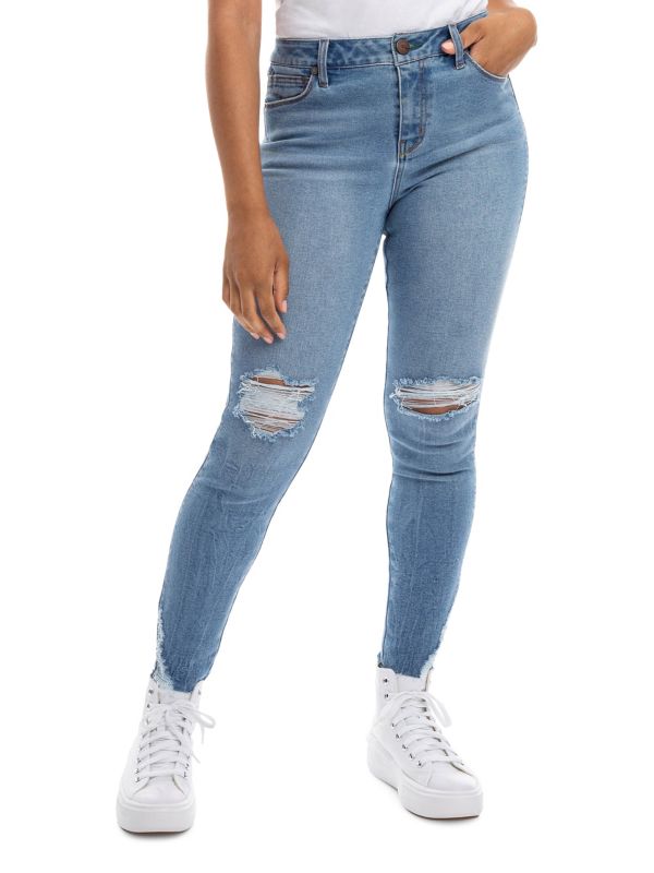 Женские Укороченные Джинсы 1822 Denim Unity High Rise Skinny 1822 Denim