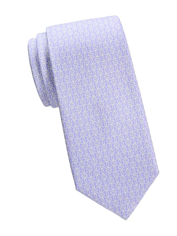 Галстук Brioni Pattern Silk Tie Brioni