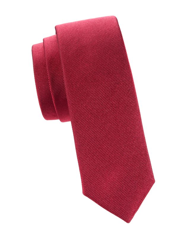 Галстук BOSS Textured Silk Blend Tie BOSS