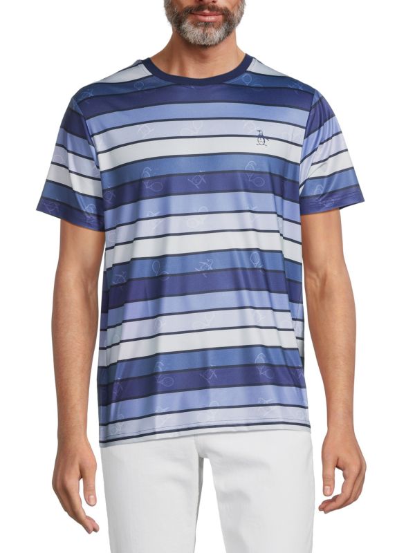 Мужская Футболка Original Penguin Striped Performance Original Penguin