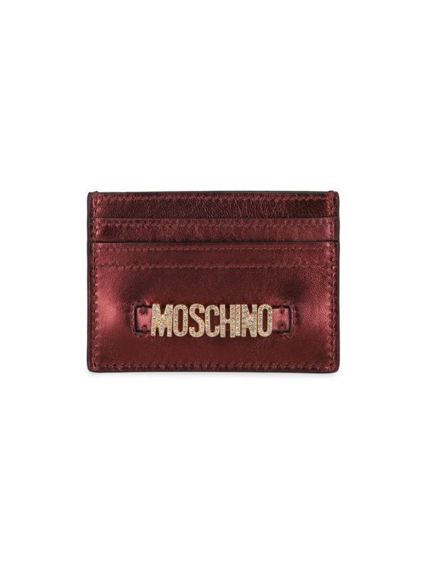 Бумажник Moschino Embellished Logo Moschino