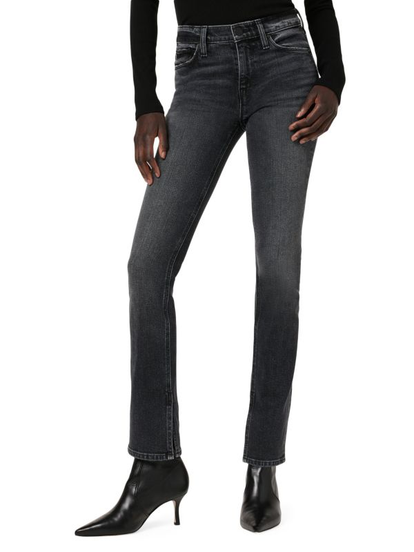 Женские Прямые Джинсы Hudson Nico Mid Rise Stretch Hudson Jeans