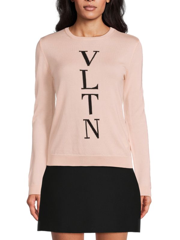 Женский Свитер Valentino Logo Crewneck Valentino