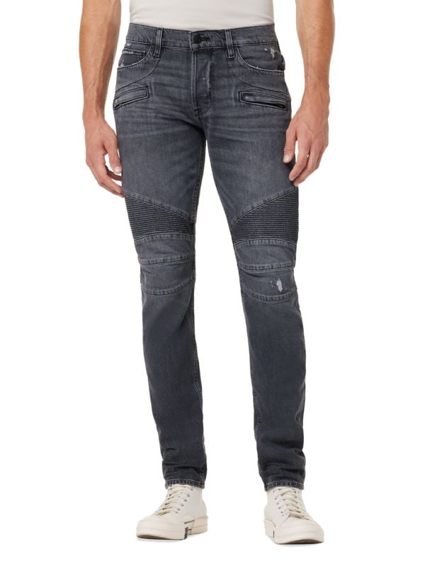 Мужские Джинсы skinny Hudson Blinder Skinny Whiskered Hudson Jeans