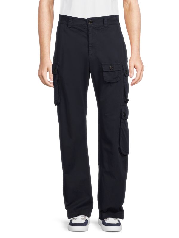 Мужские Джоггеры PALM ANGELS Solid Cargo Pants PALM ANGELS