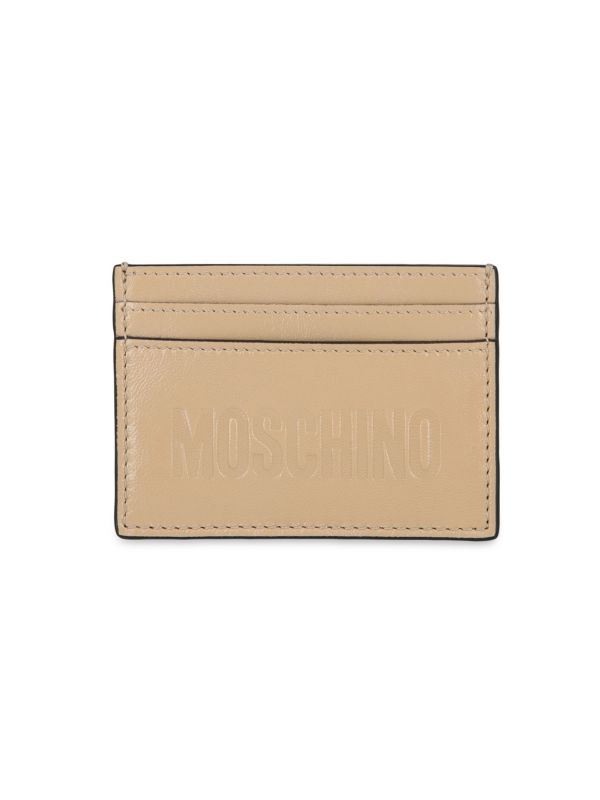 Бумажник Moschino Logo Embossed Moschino