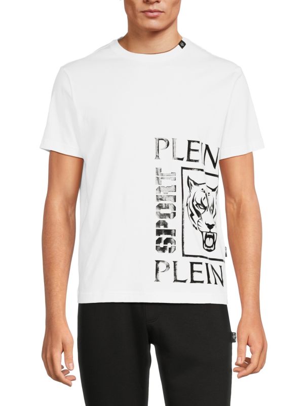 Мужская Футболка Plein Sport Graphic Tee Plein Sport