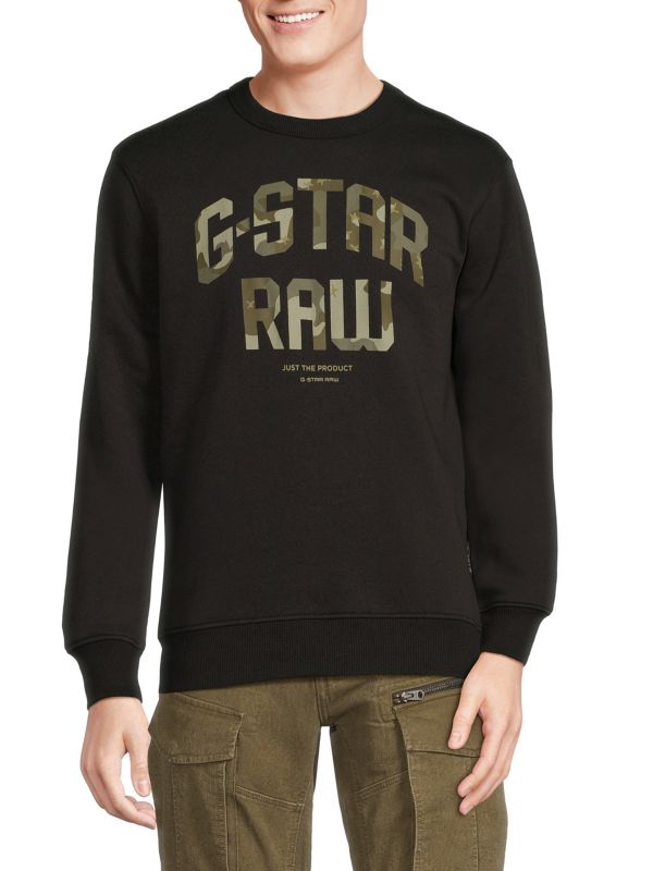 Мужская Толстовка G-STAR RAW Logo G-STAR RAW