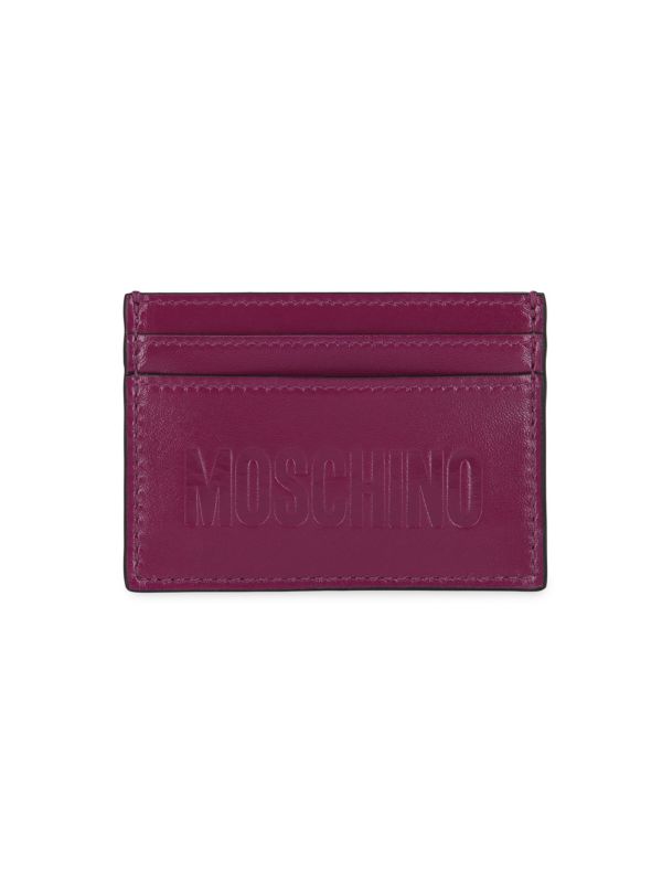 Бумажник Moschino Logo Card Holder Moschino